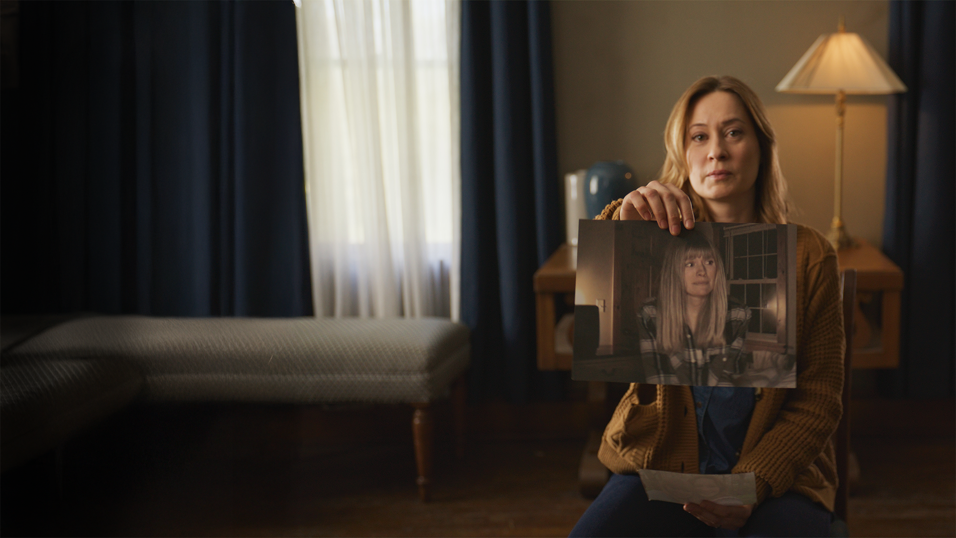 Official still from Shelby Oaks